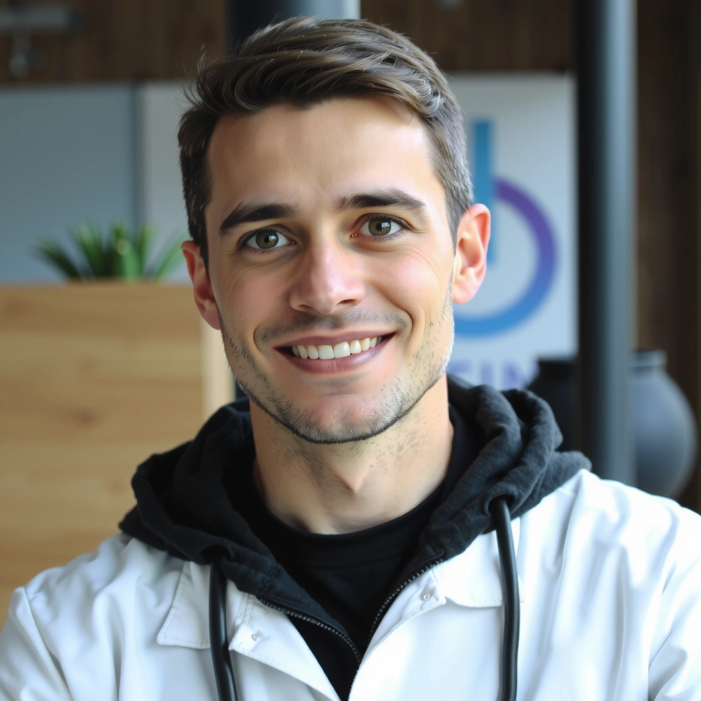 Portretul Dr. Marius Stoica, specialist în wellness și stil de viață