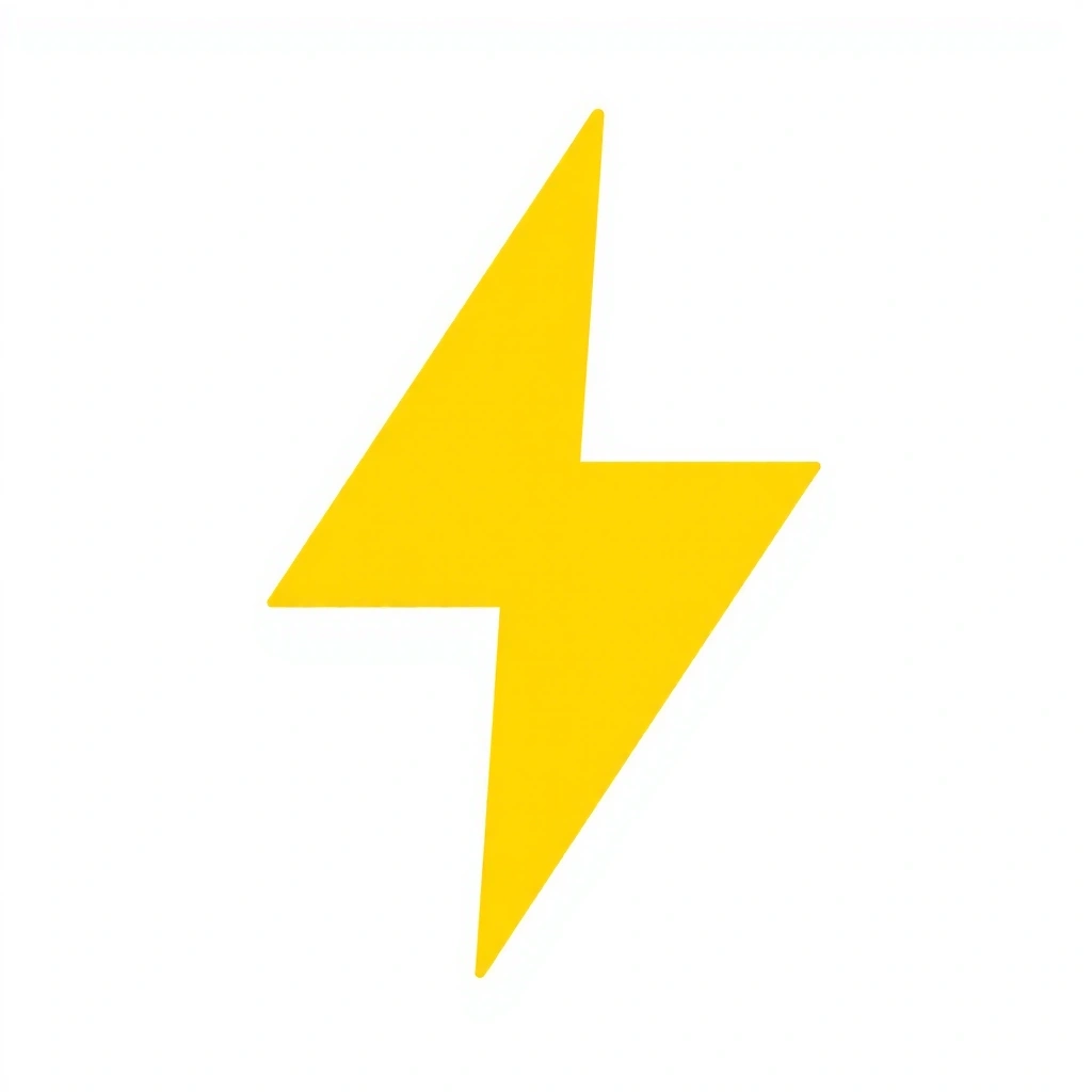 Pictogramă reprezentând energie